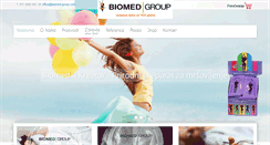 Desktop Screenshot of biomed.rs