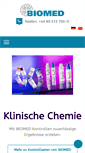 Mobile Screenshot of biomed.de