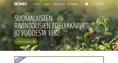 Desktop Screenshot of biomed.fi