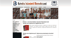 Desktop Screenshot of biomed.gda.pl
