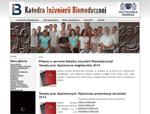 Tablet Screenshot of biomed.gda.pl