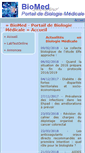 Mobile Screenshot of biomed.fr